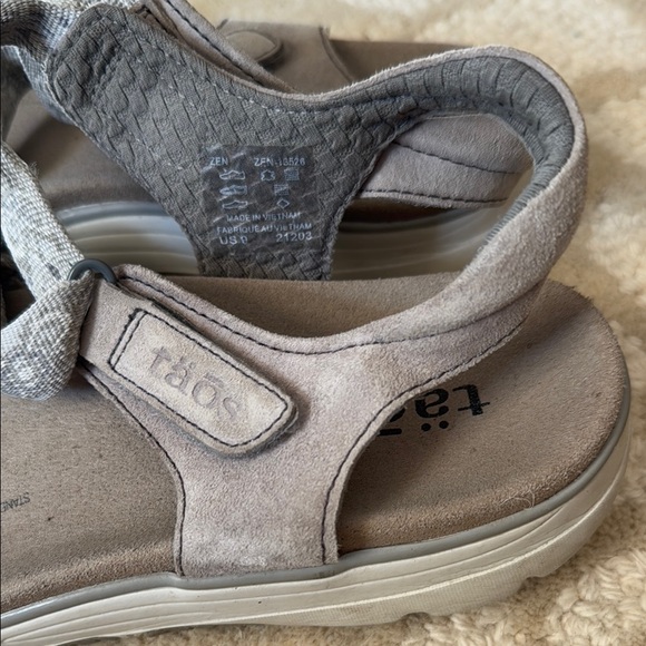 Taos Footwear Women's Sandals - Gray - Picture 3 of 6
